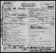 Ella Bell [Keyes] Poole - Death Certificate