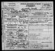 Joseph Scherer - Death Certificate