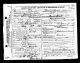 Maria Jane [Allison] Sword - Death Certificate