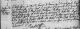 Mathurine Belanger Death Record - 1698 Saint-Francois-de-Sales - Neuville Quebec
