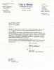 Letter from City of Detroit regarding Birth Certificate #1