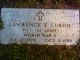 Lawrence E Curdie - Headstone