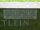 Leon H Bartlein - Headstone