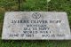 Sverre Oliver Hoff - Headstone