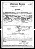 Douglas Joseph Schafer and Mildred Iola Coy - Marriage License