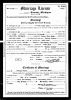 George Pepin and Ruth Ward - Marriage License