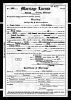 Henry Wells and Irma Jackson - Marriage License