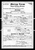 Herbert Kline and Mabel Geyer - Marriage License