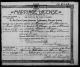 Herman W Steinbach and Minnie Mugge - Marriage License