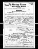 Hugh Macoll Jr and Eleanor Moore - Marriage License
