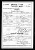 Joseph W Perryman and Margaret S Riecher - Marriage License
