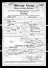 Kenneth Wright and Patricia Cavill - Marriage Certificate
