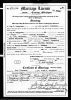 Roy V Borgstrom and Leona F Goff - Marriage License Roy V Borgstrom and Leona F Goff - Marriage License
