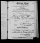 Theodore Voss and Violet Steinbach - Marriage License Theodore Voss and Violet Steinbach - Marriage License