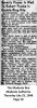 Robert Franke and Beverly Jean Prusso - Marriage Announcement