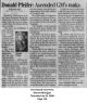Donald Pfeifer - Obituary