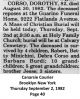 Dorothy [Barone] Corso - Obituary