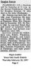 Douglas Duncan - Obituary