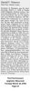 Gerald F Peterson - Obituary