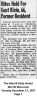 Gust Klein - Obituary