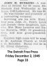 John H Buekers Sr - Obituary