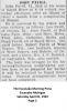 John James Cavill - Obituary