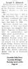 Joseph E Belongie - Obituary
