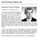 Kenneth Charles Phillips - Obituary