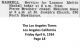 Lorence Melvin Haskell - Death Notice #2