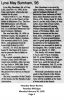 Lyna May [Gotham] Burnham - Obituary