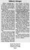 Mildred J [Otis] Belonger - Obituary