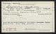 Raymond Gaubeen - Naturalization Certificate Stub